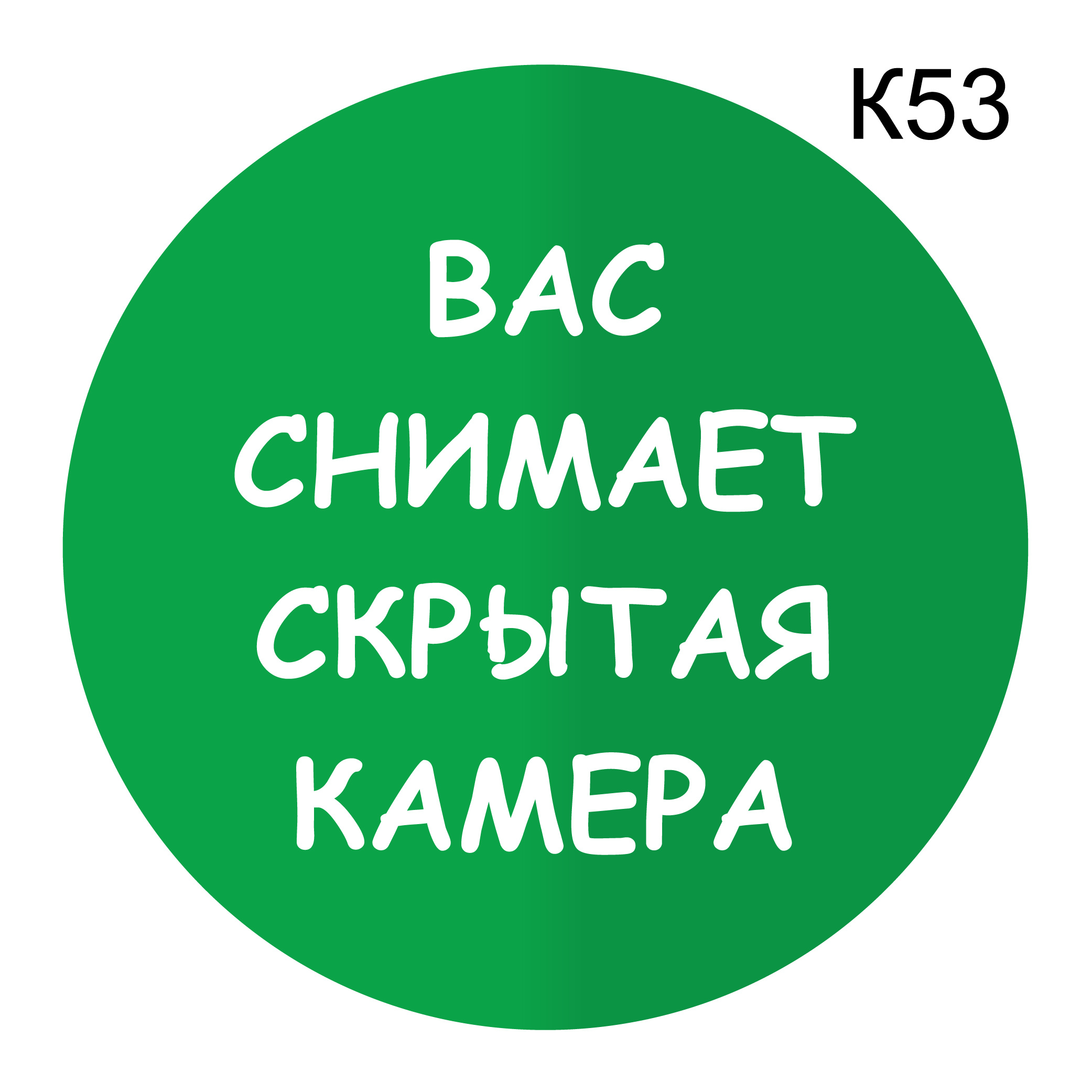 Информационная табличка «Вас снимает скрытая камера» надпись на дверь ...
