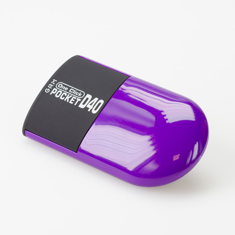 GRM Pocket R40 ONE CLICK - Карманная печать, д.40, корпус фиолетовый