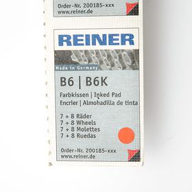 Сменная штемпельная подушка - REINER B6 PADк, красная